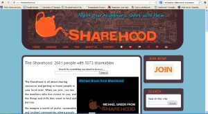 The Sharehood website